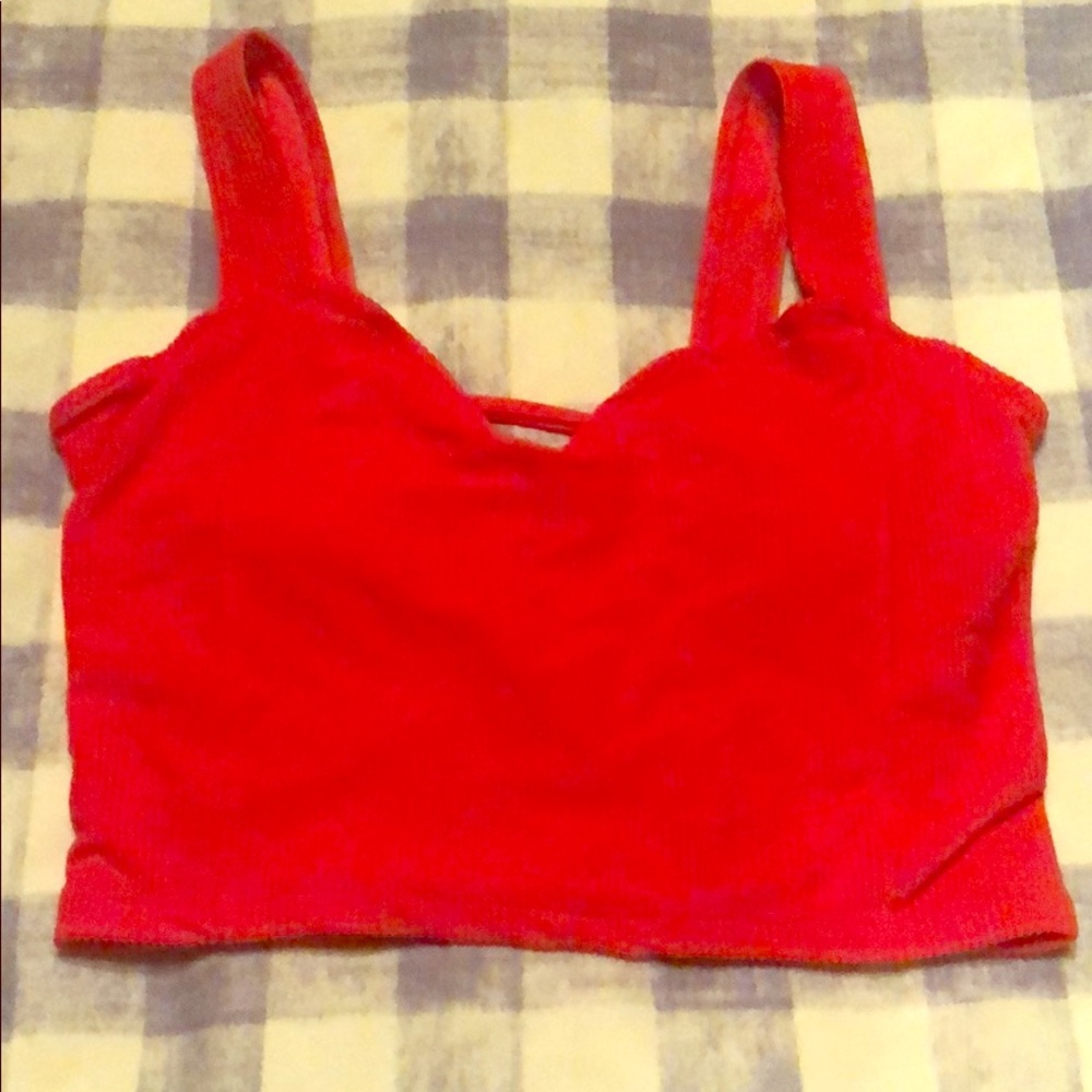 EUC Kortni Jeane Ladder back top!